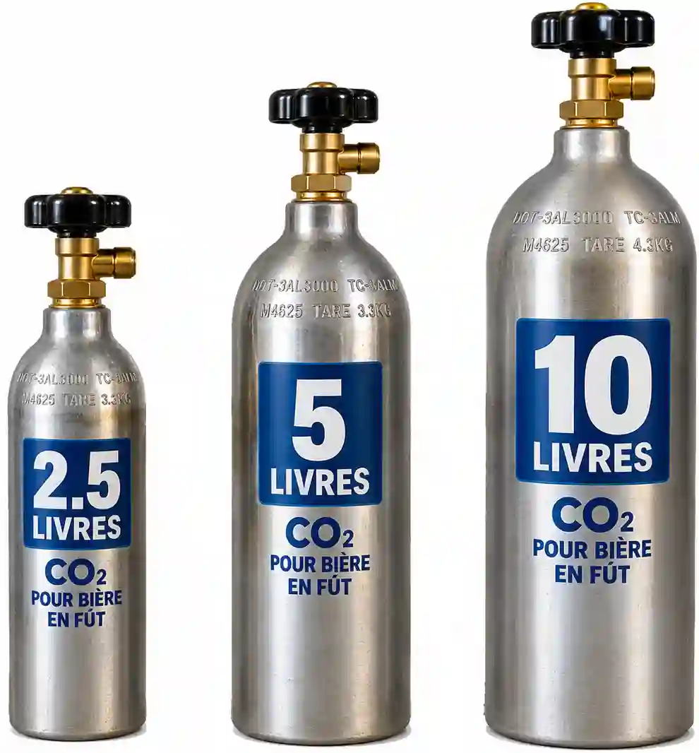 CO2 pour bière VAPOREL Azur Eau Pure Inc. 2026